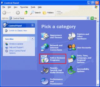 Image result for Add and Remove Software