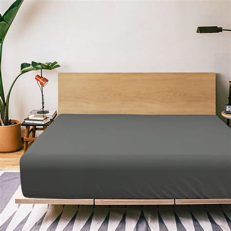 Amazon.com: FLXXIE King Fitted Sheet Only - Bottom Sheet - Microfiber ...