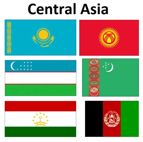 Flags Central Asia at Mary Eklund blog