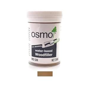 Osmo Non Shrink Water Based Wood Filler 250g Mid Oak : Amazon.in ...