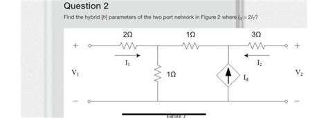 Image result for Two Port Network H-Parameters