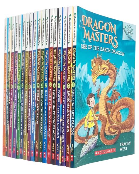 Dragon Masters Series 18 Books Collection Set By Tracey West (Rise of ...