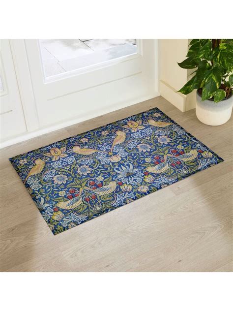 Buy Artsy Mats Multi William Morris Strawberry Thief Doormat from Next ...