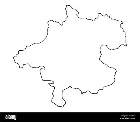 map of upper austria Stock Photo - Alamy