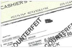 Image result for Check Forgery