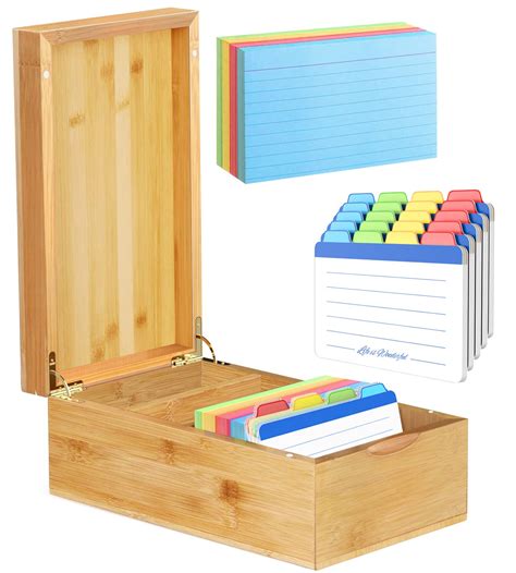 Index Card Box