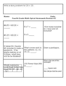 Image result for Fourth Grade Homework