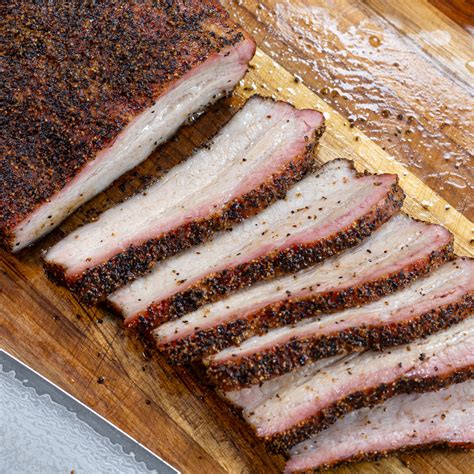 Texas-Style Smoked Pork Belly - Chiles and Smoke