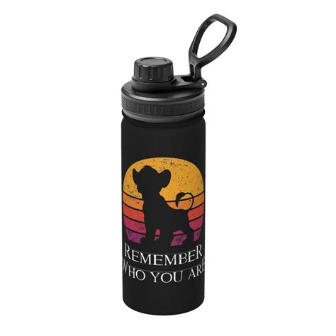 Remember Who You are The Lion King Water Bottle 18oz Sports Insulated ...