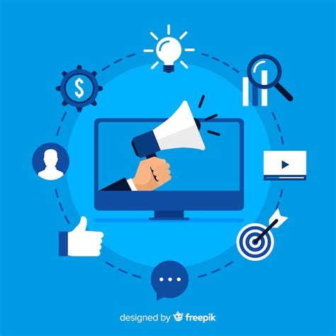 Bildschirm Marketingkampagne Hintergrund | Premium Vektor