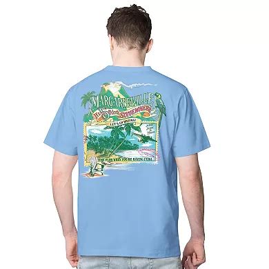 Men's Margaritaville Blue Boston Bruins Time Flies T-Shirt