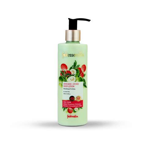 Fabessentials Avocado Lychee Body Lotion, 250ml – ClickOnCare