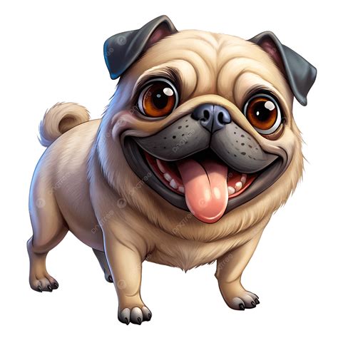 Cartoon Pug