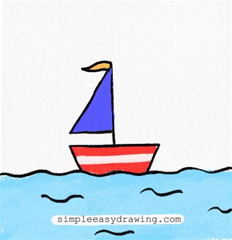 How to Draw a Boat | Simple Easy Drawing