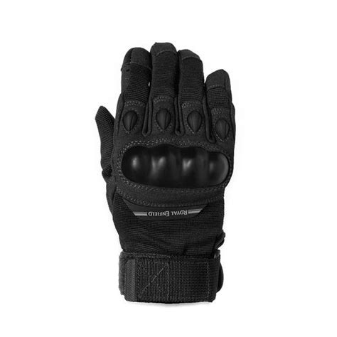 ROYAL ENFIELD WOMEN'S MILITARY GLOVES -BLACK