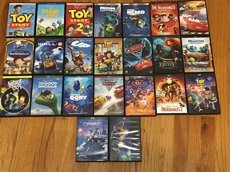 Disney Pixar 23 DVD's Collection | Fandom
