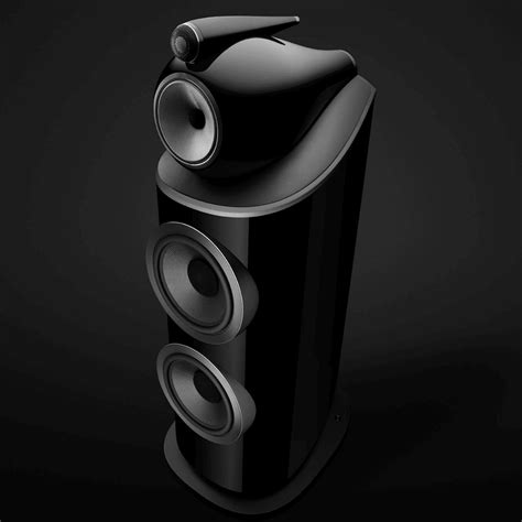 Bowers & Wilkins D801 D4 - 3-Way Floor Standing Speaker (Pair)