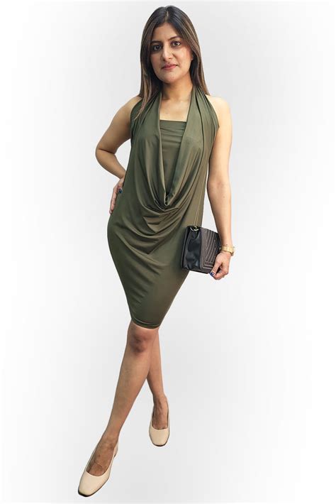 Olive Green Transformable Tube Dress – Styched Fashion