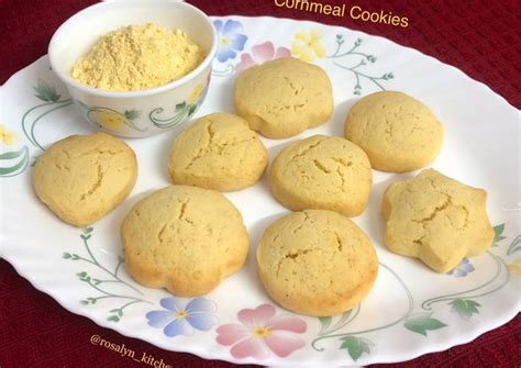 Cornmeal Cookies Recipe by Rosalyn_Kitchen - Cookpad