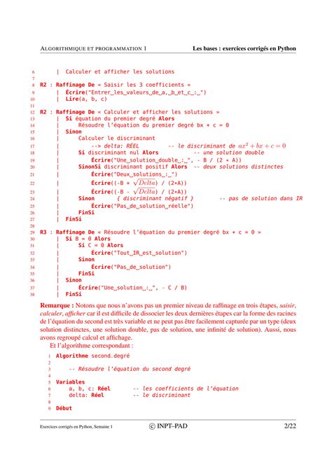 Exercice Algorithme Python 的图像结果