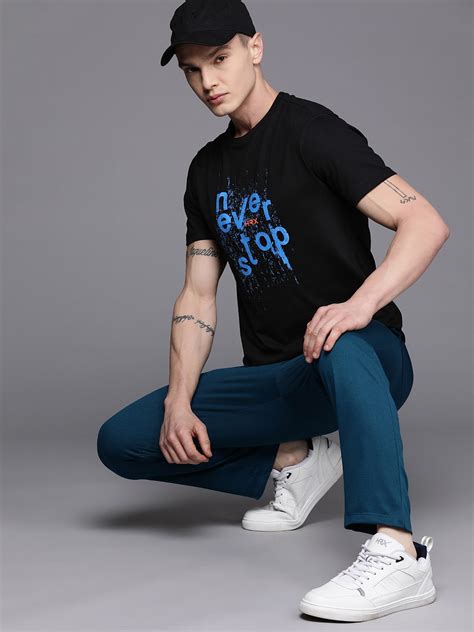 HRX by Hrithik Roshan Typography Print Lifestyle T-shirt - Price History