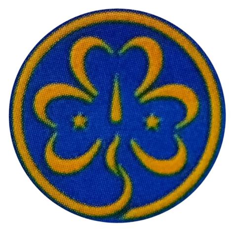 WAGGGS | World Trefoil, world Guide Badge, World Association Badge,world Flag, Thinking Day ...