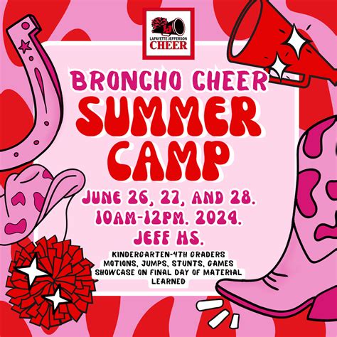 Cheer Summer Camp - Lafayette Jefferson High School
