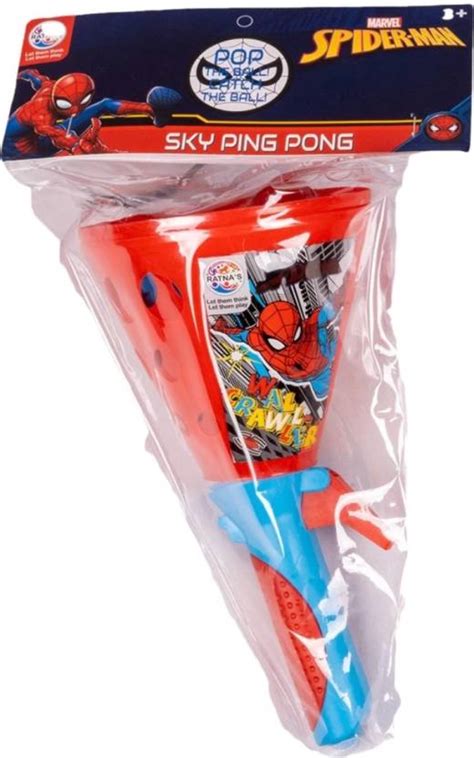 jac POPIT CATCH IT PING PONG SPIDERMAN SET FOR KIDS - POPIT CATCH IT ...