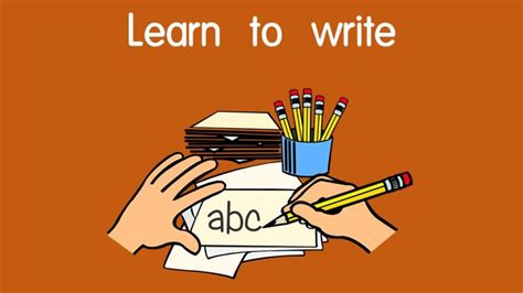 Image result for First Time Learning How to Write Words