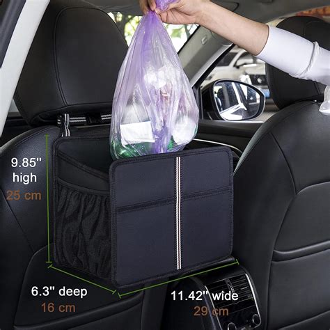 Buy Upgraded Car Seat Back Organizer, Premium PU Leather Front ...