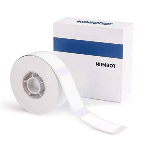 NIIMBOT 1 Roll Label Maker Tape Label Paper Labeling Tape for Handheld ...