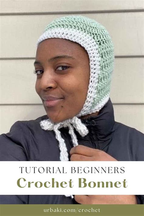 Crochet Bonnet Tutorial Beginners
