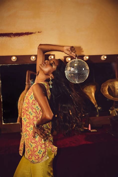 trueBrowns Light Green Pink Jaal Print Viscose Jacket and Flared Pants