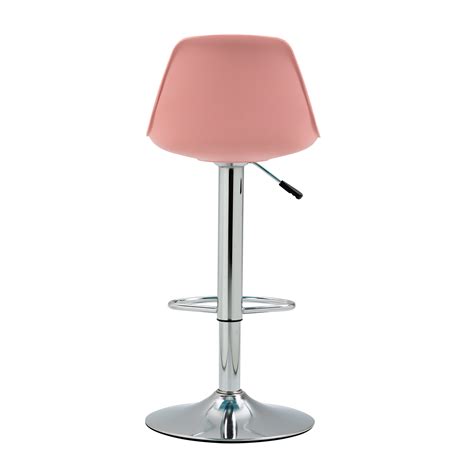 Deakin Bar Chair (Pink/Silver) | Furniture & Home Décor | FortyTwo