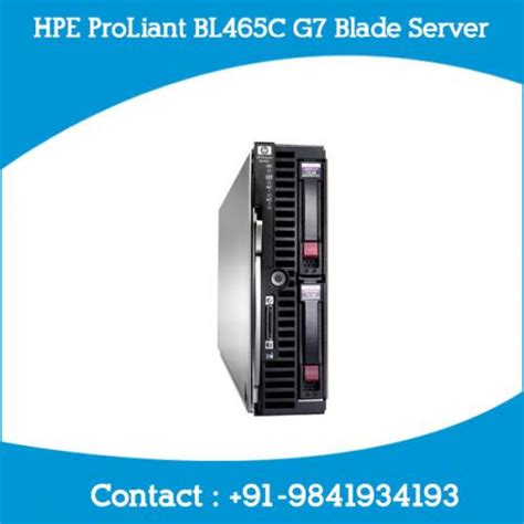 HPE ProLiant BL465C G7 Blade Server Price List Chennai|Datasheet|Latest ...