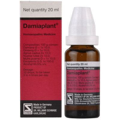 Willmar Schwabe Germany Damiaplant (20ml) – ShopHomeo®
