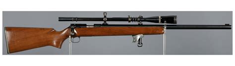 Winchester Model 52 Single Shot Bolt Action Rifle with Scope | Rock ...