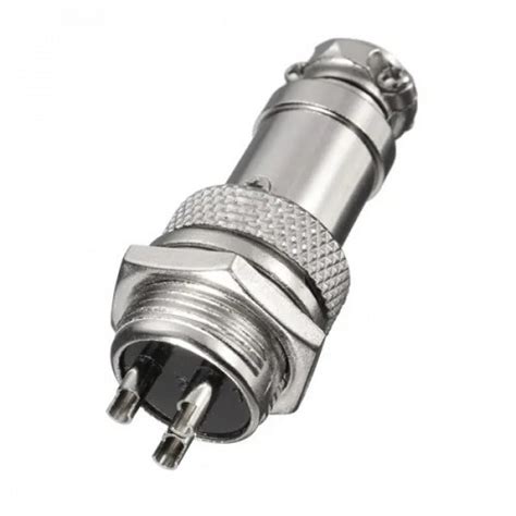 Buy GX16 - 3 Pin Round Shell Aviation Connector Set of Male and Female ...
