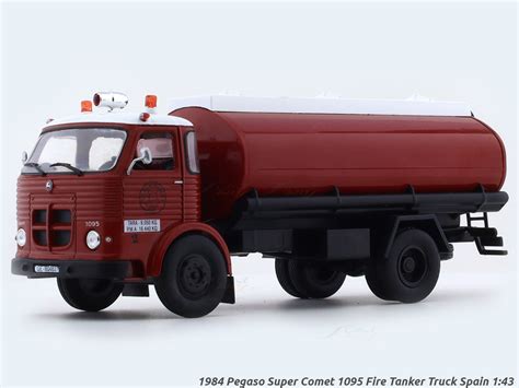 1984 Pegaso Super Comet 1095 Fire Tanker Truck Spain 1:43 diecast scale ...