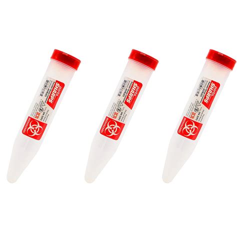 Ever Ready First Aid Sharps Container with Split Lid Design and Locking ...