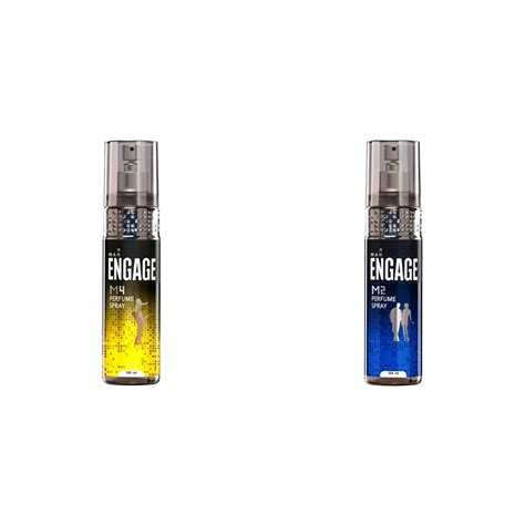 Buy Engage M4 Perfume Spray For Men, 120ml And Engage M2 Perfume Spray ...