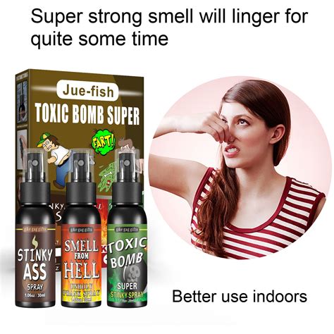 Buy 30ml Novelties Liquid, Fart Gag Prank Joke Spray Can Stink Bomb ...