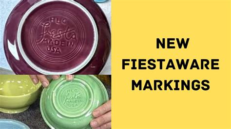 How To Date Vintage Fiestaware at Ronald Pepper blog
