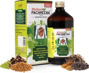 Multani Pachmeena Tonik Digestive Syrup | Relief From Gas & Bloating ...