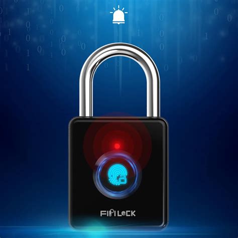 Fingerprint Padlock, Smart Keyless Lock, Locker Fingerprint Lock ...
