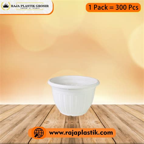 Grosir Pot Plastik | Pot Matahari 20 Putih Panda Star