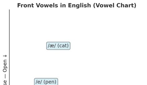 Front Vowels in English