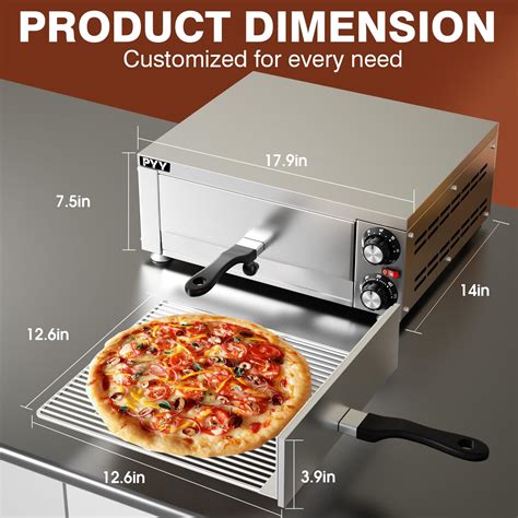 Snapklik.com : PYY Pizza Oven Indoor Electric Pizza Oven Countertop ...