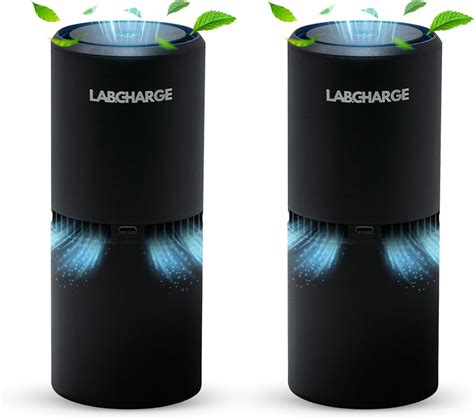 Amazon.com: LabCharge Small Ionic Air Purifier for Home & Bedroom ...