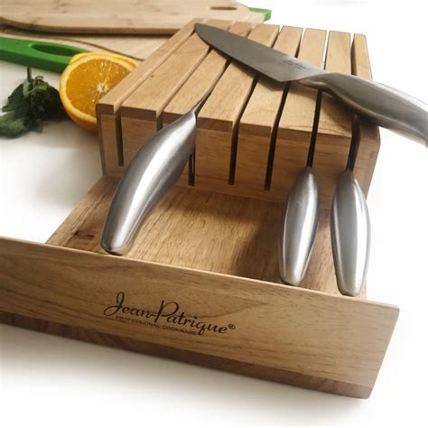 In-Drawer Knife Block & Organiser - 7-slot – Jean Patrique Professional ...